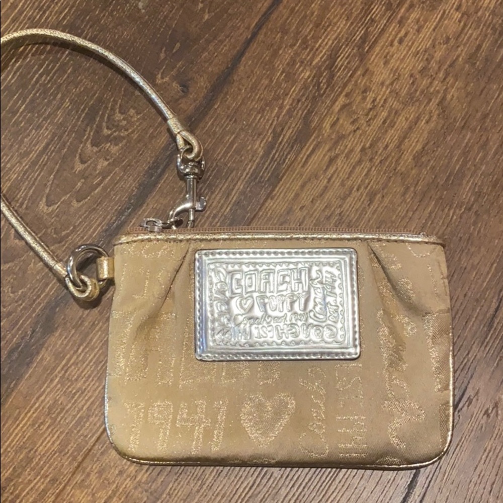 Coach wristlet